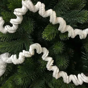 Kerstdecoratie Narda, Gemaakt in Italië, Wit,