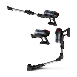 Draadloze steelstofzuiger Rowenta X-Force Flex 12.60 RH98A7 – 25,2V, 150 Air Watt, flexibele buis, 45 min autonomie, zwart en rood Draadloze steelstofzuiger Rowenta X-Force Flex 12.60 RH98A7 – 25,2V, 150 Air Watt, flexibele buis, 45 min autonomie, zwart en rood