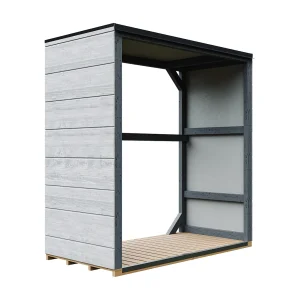 Buitenopslag voor brandhout – 1.14 m² / 75x153xH159 cm – M980-1-TUNDRA CAVERN Buitenopslag voor brandhout – 1.14 m² / 75x153xH159 cm – M980-1-TUNDRA CAVERN