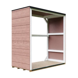 Buitenopslag voor brandhout – 1.14 m² / 75x153xH159 cm – M980-1-REDWOOD RED Buitenopslag voor brandhout – 1.14 m² / 75x153xH159 cm – M980-1-REDWOOD RED
