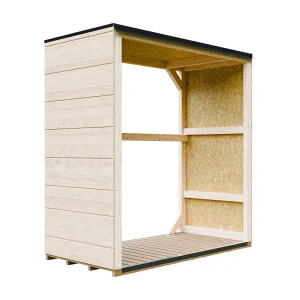 Buitenopslag voor brandhout – 1.14 m² / 75x153xH159 cm – M980-1 Buitenopslag voor brandhout – 1.14 m² / 75x153xH159 cm – M980-1