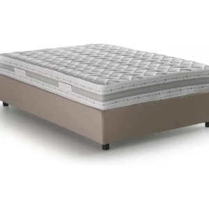 Dmalizi tweepersoonsbed, opbergbed met stoffen bekleding, 100% Made in Italy, opening aan de voorkant, inclusief matras 120×200 cm, duifgrijs Dmalizi tweepersoonsbed, opbergbed met stoffen bekleding, 100% Made in Italy, opening aan de voorkant, inclusief matras 120×200 cm, duifgrijs