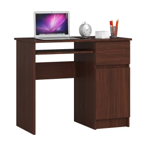 Bureau Rechts PIKSEL / Computerbureau / Computer Tafel / Bureautafel Rechts / Venge / 90 x 77 x 50 cm Bureau Rechts PIKSEL / Computerbureau / Computer Tafel / Bureautafel Rechts / Venge / 90 x 77 x 50 cm