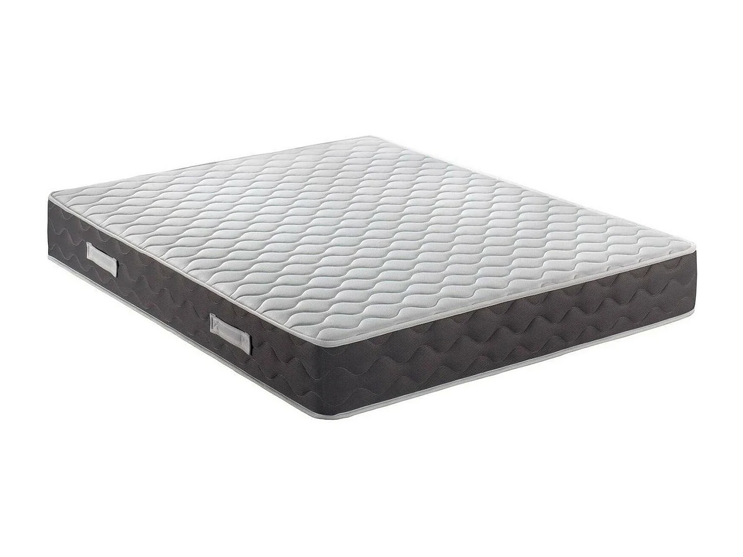 Talamo Italia Eenpersoonsmatras Carena 80x190x28 cm Wit Hardheid 7.5/10 Compatibel Bedmaat 80x190 cm, Gemaakt in Italië