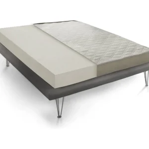 Dcal tweepersoonsmatras, Waterschuimmatras, 100% Made in Italy, Anti-mijt en hypoallergeen, 120x190h14 cm Dcal tweepersoonsmatras, Waterschuimmatras, 100% Made in Italy, Anti-mijt en hypoallergeen, 120x190h14 cm
