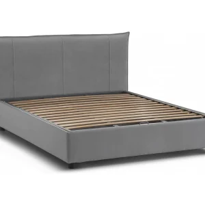 Dmerten tweepersoonsbed, Opbergbed met stoffen bekleding, 100% Made in Italy, Opening aan de voorzijde, geschikt voor matras 160×200 cm, Grijs Dmerten tweepersoonsbed, Opbergbed met stoffen bekleding, 100% Made in Italy, Opening aan de voorzijde, geschikt voor matras 160×200 cm, Grijs
