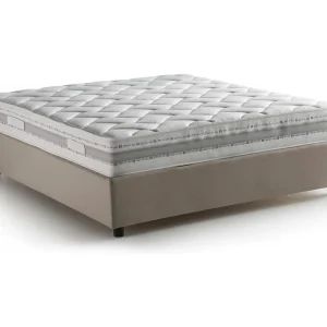Ddurant tweepersoonsbed, Opbergbed met stoffen bekleding, 100% Made in Italy, Opening aan de voorkant, inclusief matras 140×200 cm, Taupe Ddurant tweepersoonsbed, Opbergbed met stoffen bekleding, 100% Made in Italy, Opening aan de voorkant, inclusief matras 140×200 cm, Taupe