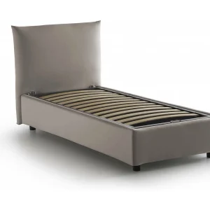 Dguagn eenpersoonsbed, Opbergbed met stoffen bekleding, 100% Made in Italy, Zijopening, geschikt voor matras 80×190 cm, Taupe Dguagn eenpersoonsbed, Opbergbed met stoffen bekleding, 100% Made in Italy, Zijopening, geschikt voor matras 80×190 cm, Taupe
