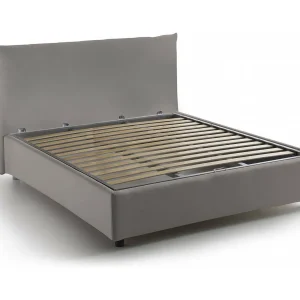 Dlevant tweepersoonsbed, opbergbed met stoffen bekleding, 100% Made in Italy, opening aan de voorzijde, geschikt voor matras 120×190 cm, duifgrijs Dlevant tweepersoonsbed, opbergbed met stoffen bekleding, 100% Made in Italy, opening aan de voorzijde, geschikt voor matras 120×190 cm, duifgrijs