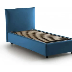 Dguagn eenpersoonsbed, Opbergbed met stoffen bekleding, 100% Made in Italy, Zijopening, geschikt voor matras van 80×190 cm, Blauw Dguagn eenpersoonsbed, Opbergbed met stoffen bekleding, 100% Made in Italy, Zijopening, geschikt voor matras van 80×190 cm, Blauw