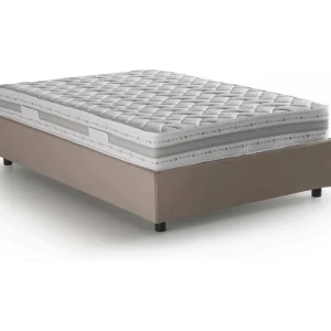 Dbamb tweepersoonsbed, opbergbed met stoffen bekleding, 100% Made in Italy, opening aan de voorkant, inclusief matras 120×190 cm, duifgrijs Dbamb tweepersoonsbed, opbergbed met stoffen bekleding, 100% Made in Italy, opening aan de voorkant, inclusief matras 120×190 cm, duifgrijs