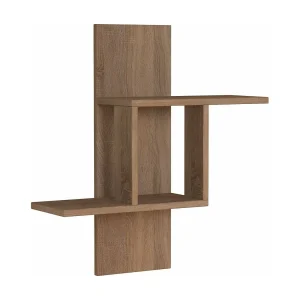 Dmatej Plank, Plank, Wandplank, Multifunctionele Rekken, 64x20h70 cm, Eiken