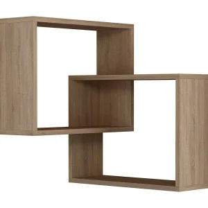 Dcarrett Plank, Plank, Wandplank, Multifunctionele Rekken, 68x60h68 cm, Eiken Dcarrett Plank, Plank, Wandplank, Multifunctionele Rekken, 68x60h68 cm, Eiken