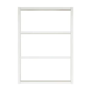 Dalbier-plank, plank, wandplank, multifunctionele plank, 43x9h60 cm, Wit Dalbier-plank, plank, wandplank, multifunctionele plank, 43x9h60 cm, Wit