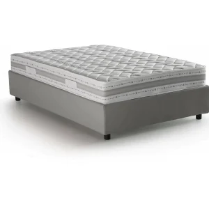 Ddibar tweepersoonsbed, opbergbed met stoffen bekleding, 100% Made in Italy, zijopening, inclusief matras 120×190 cm, Grijs Ddibar tweepersoonsbed, opbergbed met stoffen bekleding, 100% Made in Italy, zijopening, inclusief matras 120×190 cm, Grijs