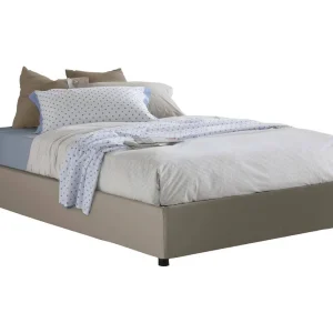 Dgytkj tweepersoonsbed, opbergbed met eco-lederen bekleding, 100% Made in Italy, opening aan de voorkant, geschikt voor matras 120×190 cm, duifgrijs Dgytkj tweepersoonsbed, opbergbed met eco-lederen bekleding, 100% Made in Italy, opening aan de voorkant, geschikt voor matras 120×190 cm, duifgrijs