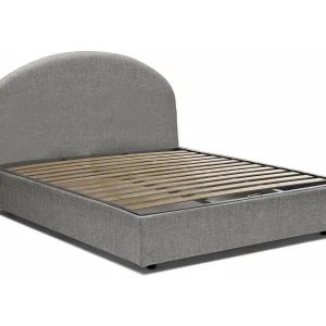 Dekon tweepersoonsbed, Opbergbed met stoffen bekleding, 100% Made in Italy, Opening aan de voorzijde, geschikt voor matras 160×200 cm, Grijs Dekon tweepersoonsbed, Opbergbed met stoffen bekleding, 100% Made in Italy, Opening aan de voorzijde, geschikt voor matras 160×200 cm, Grijs