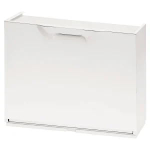 Damatucc schoenenrek, ruimtebesparende schoenenrek, entree schoenenrek, schoenenkast met 1 deur, 100% Made in Italy, 51x17h40 cm, Wit Damatucc schoenenrek, ruimtebesparende schoenenrek, entree schoenenrek, schoenenkast met 1 deur, 100% Made in Italy, 51x17h40 cm, Wit