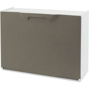 Damatucc Schoenenrek, Ruimtebesparend Schoenenrek, Entree Schoenenrek, 1-Sle Schoenenkast, 100% Made in Italy, 51x17h40 cm, Tortora Damatucc Schoenenrek, Ruimtebesparend Schoenenrek, Entree Schoenenrek, 1-Sle Schoenenkast, 100% Made in Italy, 51x17h40 cm, Tortora