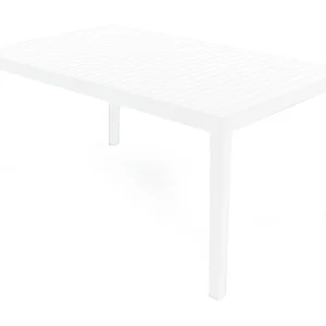 Danastas buitentafel, rechthoekige eettafel, multifunctionele tuintafel, 100% gemaakt in Italië, 150x90h72 cm, wit Danastas buitentafel, rechthoekige eettafel, multifunctionele tuintafel, 100% gemaakt in Italië, 150x90h72 cm, wit