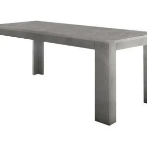 Dkofle uitschuifbare tafel, Uitschuifbare console tot 10 zitplaatsen, Uitschuifbare console 100% Made in Italy, 140/190x90h75 cm, Cement Dkofle uitschuifbare tafel, Uitschuifbare console tot 10 zitplaatsen, Uitschuifbare console 100% Made in Italy, 140/190x90h75 cm, Cement