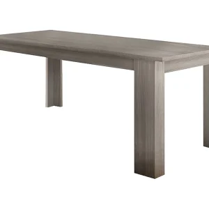 Dkofle uitschuifbare tafel, Uitschuifbare console tot 10 zitplaatsen, Uitschuifbare console 100% Made in Italy, 140/190x90h75 cm, Pearl iep