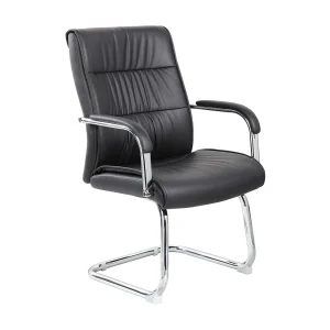 Dmolina bureaustoel, Wachtkamerstoel met armleuningen voor kantoor, Ergonomische wachtstoel, 66x59h98 cm, Zwart Dmolina bureaustoel, Wachtkamerstoel met armleuningen voor kantoor, Ergonomische wachtstoel, 66x59h98 cm, Zwart