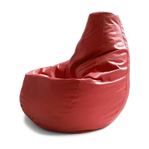 Dabbew poef, Zitzak poef, 100% Made in Italy, Eco-leren zitzak, 70x70h110 cm, Rood Dabbew poef, Zitzak poef, 100% Made in Italy, Eco-leren zitzak, 70x70h110 cm, Rood