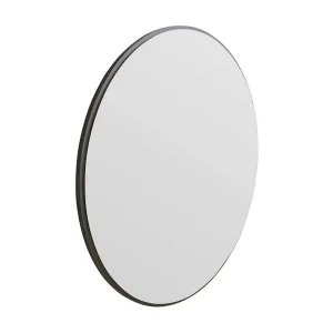 Dlucchin Spiegel, Spiegel, Wanddecoratie, Decoratie met Spiegel, 60x2h60 cm, Zwart Dlucchin Spiegel, Spiegel, Wanddecoratie, Decoratie met Spiegel, 60x2h60 cm, Zwart