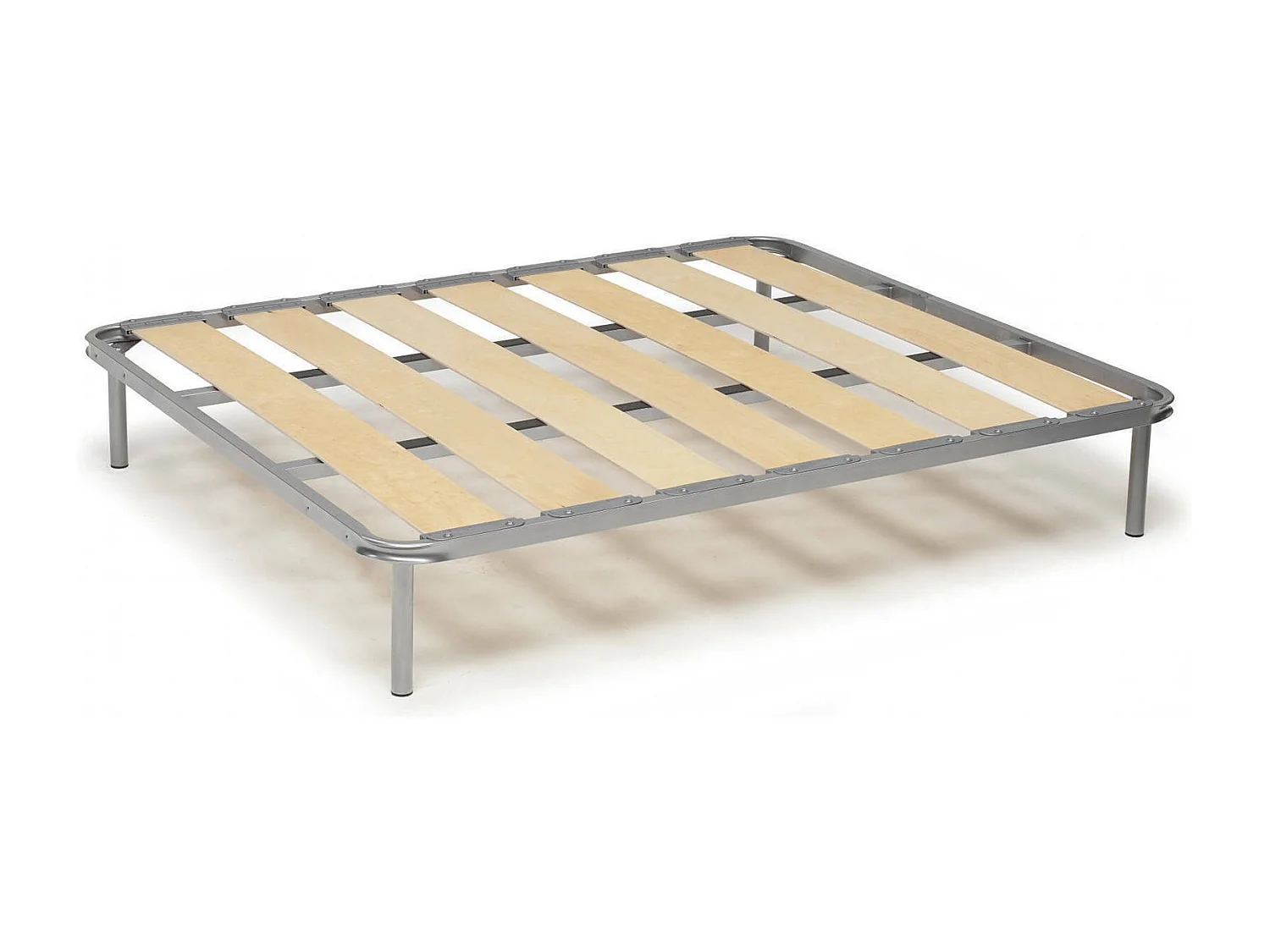 Dgregor dubbele bedbodem, orthopedische basis met brede latten, 100% Made in Italy, 120x190h 31 cm