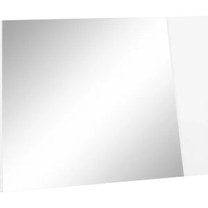 Dabadal spiegel, Badkamerspiegel, 100% Made in Italy, 80x2h60 cm, Glanzend wit Dabadal spiegel, Badkamerspiegel, 100% Made in Italy, 80x2h60 cm, Glanzend wit