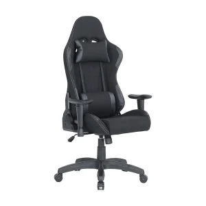 Daren gamingstoel, Gamefauteuil voor volwassenen, Bureaustoel, 57x72h124/134 cm, Zwart Daren gamingstoel, Gamefauteuil voor volwassenen, Bureaustoel, 57x72h124/134 cm, Zwart