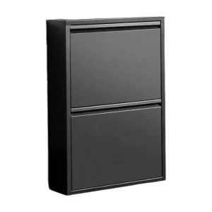 Dabadí Schoenenrek, Metalen Schoenenrek Kast, Multi Entree KastGebruik, Schoeiselkast, 50x15h71 cm, Zwart Dabadí Schoenenrek, Metalen Schoenenrek Kast, Multi Entree KastGebruik, Schoeiselkast, 50x15h71 cm, Zwart