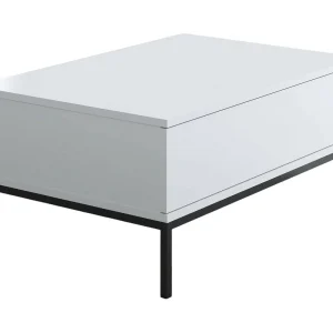 Dfiamozz-safronttafel, Koffietafel, Softaanrechthouder, Afdek voor de woonkamer, 90x60h40 cm, Zwart-wit Dfiamozz-safronttafel, Koffietafel, Softaanrechthouder, Afdek voor de woonkamer, 90x60h40 cm, Zwart-wit