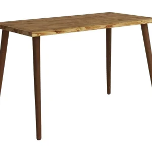 Dlojacon Bureau, Multifunctioneel Bureau, PC Kantoortafel, Werkblad, 110x60h73 cm, Eiken