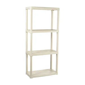 Darbitri buitengarderobe, buitenplank, multifunctionele balkongarderobe, buitenkast, 100% gemaakt in Italië, 60x30h133 cm, wit