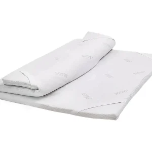 Dlosacc vierkante en halve topper, Overmatras om de houding te verbeteren, Memory Foam Topper, Hypoallergene en ademende Topper, 100% Made in Italy, 120x200xh5 cm