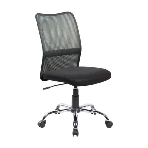 Dana bureaustoel, Mesh bureaustoel, Ergonomische bureaustoel, 57x46h90/100 cm, Zwart Dana bureaustoel, Mesh bureaustoel, Ergonomische bureaustoel, 57x46h90/100 cm, Zwart