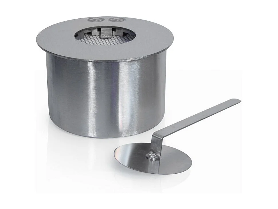Brûleur rond pour cheminée au bioéthanol cheminée bio en acier inoxydable 2 lt d.20 cm
