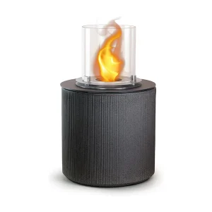 Brasero de jardin cheminée au bioéthanol pour intérieur et extérieur MODIGLIANI Ghisa Gris d.36 x h56 Brasero de jardin cheminée au bioéthanol pour intérieur et extérieur MODIGLIANI Ghisa Gris d.36 x h56
