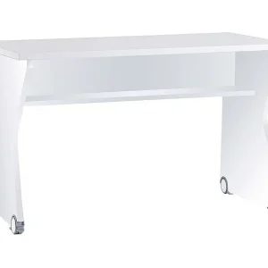 Bureau met plank spaanplaat wit 71x116x59,5 cm