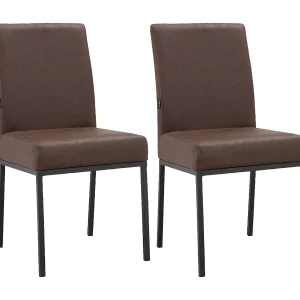 Dax Eetkamerstoel 2pk Bruin Dax Eetkamerstoel 2pk Bruin