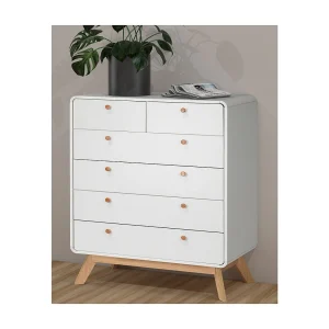 Cassie Commode 4+2 Deuren WitWit