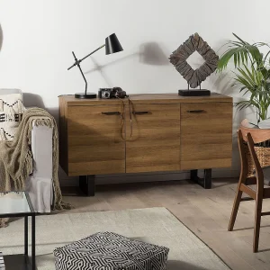 Kast TIMBER Donkerbruin