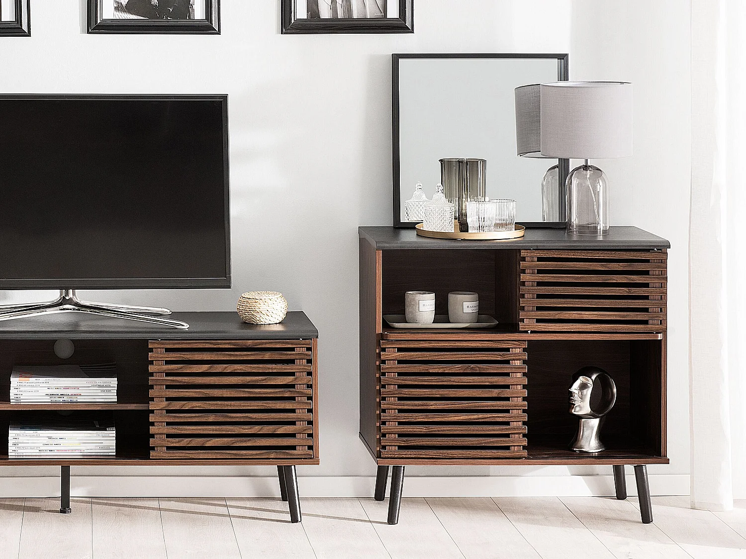 Kast PERTH Donkerbruin