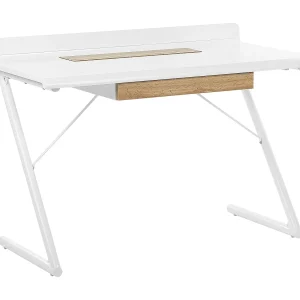 Bureau FOCUS Wit 120 cm 60 cm met opbergruimte