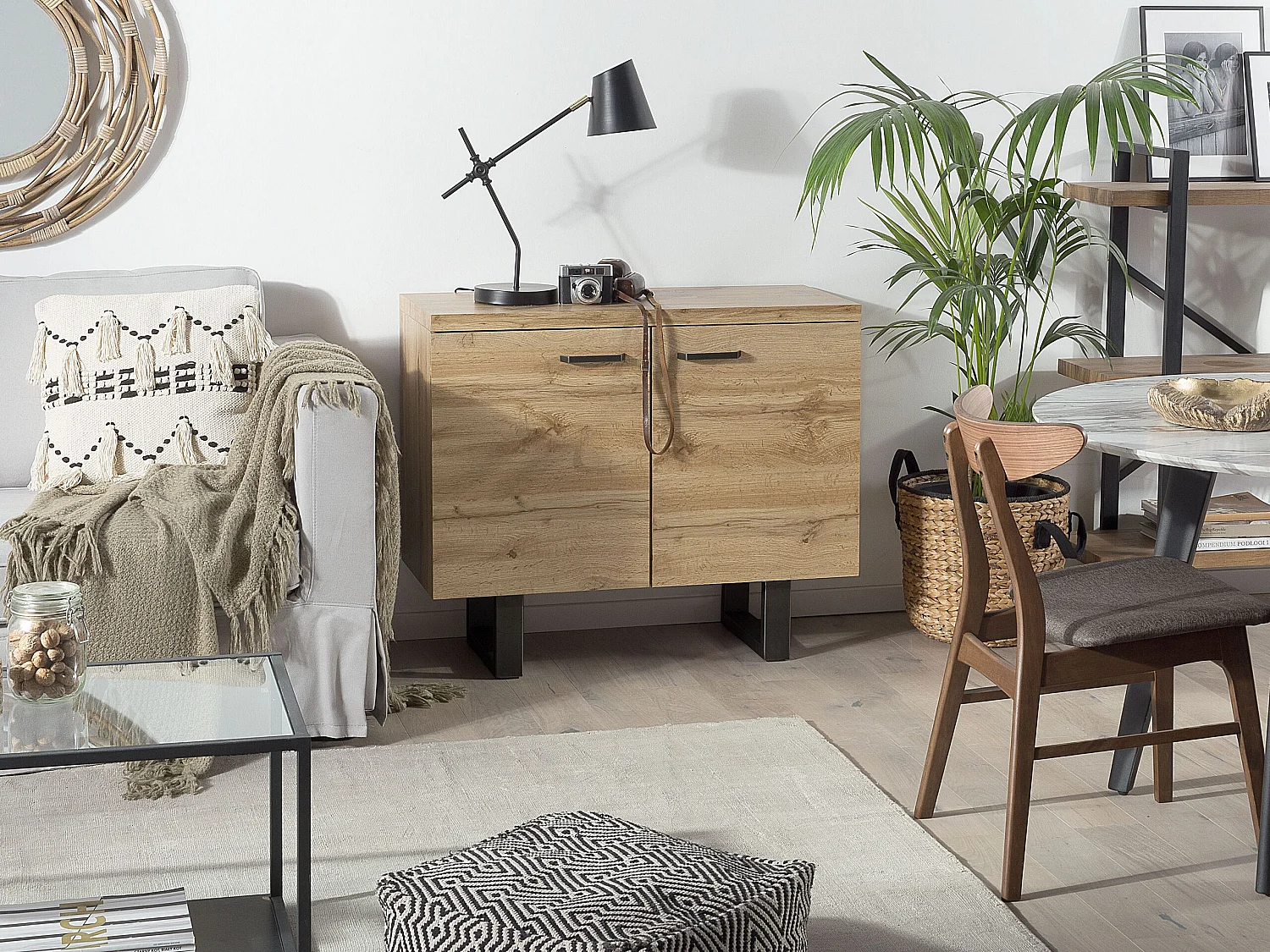 Kast TIMBER Lichtbruin