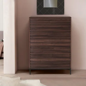 G Commode 4 Laden Notenhout G Commode 4 Laden Notenhout