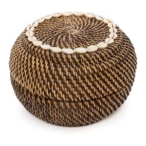 De Koloniale Peek-a-Boo Mand – Natuurlijk Bruin – M