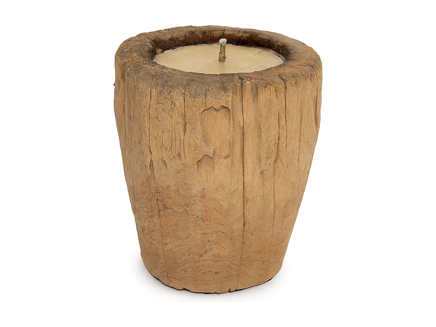 De Kaarsenhouder Candle Trunk – Naturel